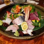 旬彩きっちんかつら - 刺し盛り