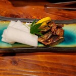 旬彩きっちんかつら - 鯖のへしこ