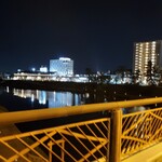 旬彩きっちんかつら - 旬彩きっちんかつらを出て、少し歩いた景色