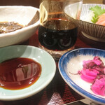 Kamon - 漬物と薄味な醤油