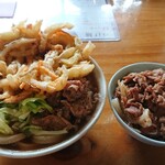 Gensan - みその肉天きつね、肉めし