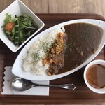 RESTAURANT PLATINUM FISH - 秋田県産親鳥のチキンシャクティー（キーマ風カレー）