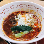ねぎぼうず - スープは赤いが辛く無い
