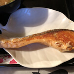 ヒロミ - メインの鮭塩焼き！