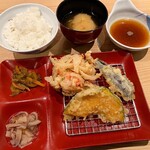 Tempura Meshi Ten Nosuke - ひまわり定食 1000円
                        （夏季限定）