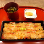 京都和久傳 - 名物鯛の黒寿司