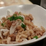 プロレス居酒屋　がむしゃら - こりこり皮酢（550円）