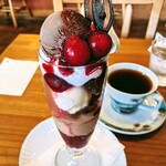 クリクリ - ショコラチェリーパフェ¥1000  ~2020/6/7
