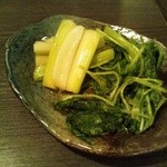 日比谷 鳥こまち - お漬物