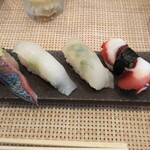 玄海鮨 - 追加  にぎり ４貫