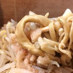 ラーメン富士丸 - ゴワゴワ麺
