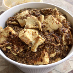 Spice&Dining KALA - 面倒くなりドバッとかけてシャバシャバ にして食べるのが下品に美味しい麻婆丼♪