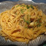 チョイスコース(2680円)の「ワタリガニのトマトクリームパスタ」