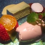 RISTORANTE To the Door - チョイスコース(2680円)の「デザート盛り合せ」