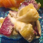 RISTORANTE To the Door - 前菜の薩摩芋をアップで