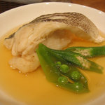 喰らい場 - 魚はふっくらとした舌触りに、あんが最高に美味しかったです。