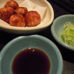 お好み屋 どんでん - ネギたこ焼き