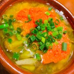 Mentaiko and whitebait Ajillo