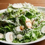 Mushroom and pecorino cheese salad