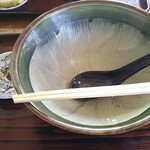 そば処 久楽 -  勿論綺麗に完飲！完食！！
