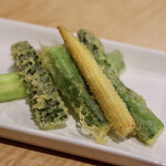 波へい - 夏野菜の天ぷら