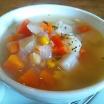 カフェむぎわらい - スープ