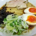 らーめん まつや - 味玉醤油そば☆ 岩のり、ネギ