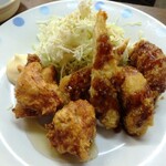 丸十ラーメン - 唐揚げ・コロッケ・チーズささみフライ