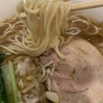 中華そば ほんこん - 中華そば麺アップ