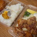 Kishishouten - 本日のお弁当（480円）＋コロッケ（80円）
                        