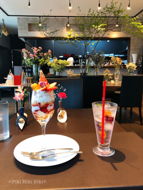 花cafe 花カフェ 群馬総社 カフェ 食べログ