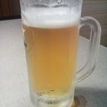 Genkaya - 生ビール（中）サッポロ￥３０５