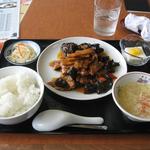 四川料理 江湖 - 日替わりのきくらげと豚肉（600円）