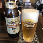 コーヒー＆バー イセ - 瓶ビール税込600円