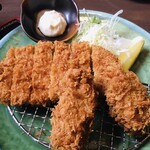 Katsugin - かきフライ＆ミニロース定食