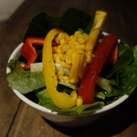 folk burgers&beers - スープサラダセット370円