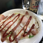 Okonomiyaki Oshokujidokoro Nonki - ベーコンエッグ