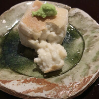 銀座うち山 - 豆腐は外カリッと中トロッと