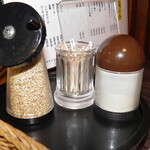 らーめんでぽっと - 卓上