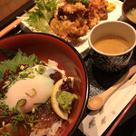 Isoroku ya - りゅうきゅう丼＆とり天定食