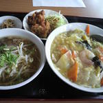 中国料理 同楽縁 - 中華丼セット 750円