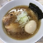 Men Ha Ten Ni Ari - 白醤油ラーメン煮卵トッピング