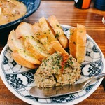 串焼き 巴 - 自家製レバーペースト　400円