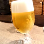 Sumiyaki Ando Wain Rizaburou - 生ビール♪650円 202005