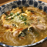 ばんじょう - 〆は酸辣湯麺