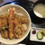 健菜天　佳川 - 天丼は￥900です、ご飯の大盛り無料ですよ