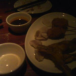 AFRO NEST - ワニ、ダチョウ、カエルの変わり肉3種盛 (2012.5)