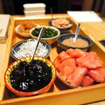 瀧口 - 土鍋ご飯に合わせるのは、選べる3種のおかず