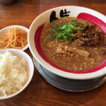 徳島ラーメン人生 - 徳島ラーメン こってり（税込820円）