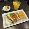 元町珈琲 - 料理写真:ミックスサンドセット(2020/05撮影)